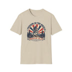 Freedom on Two Wheels Motorcycle — Vintage Rider Graphic Tee