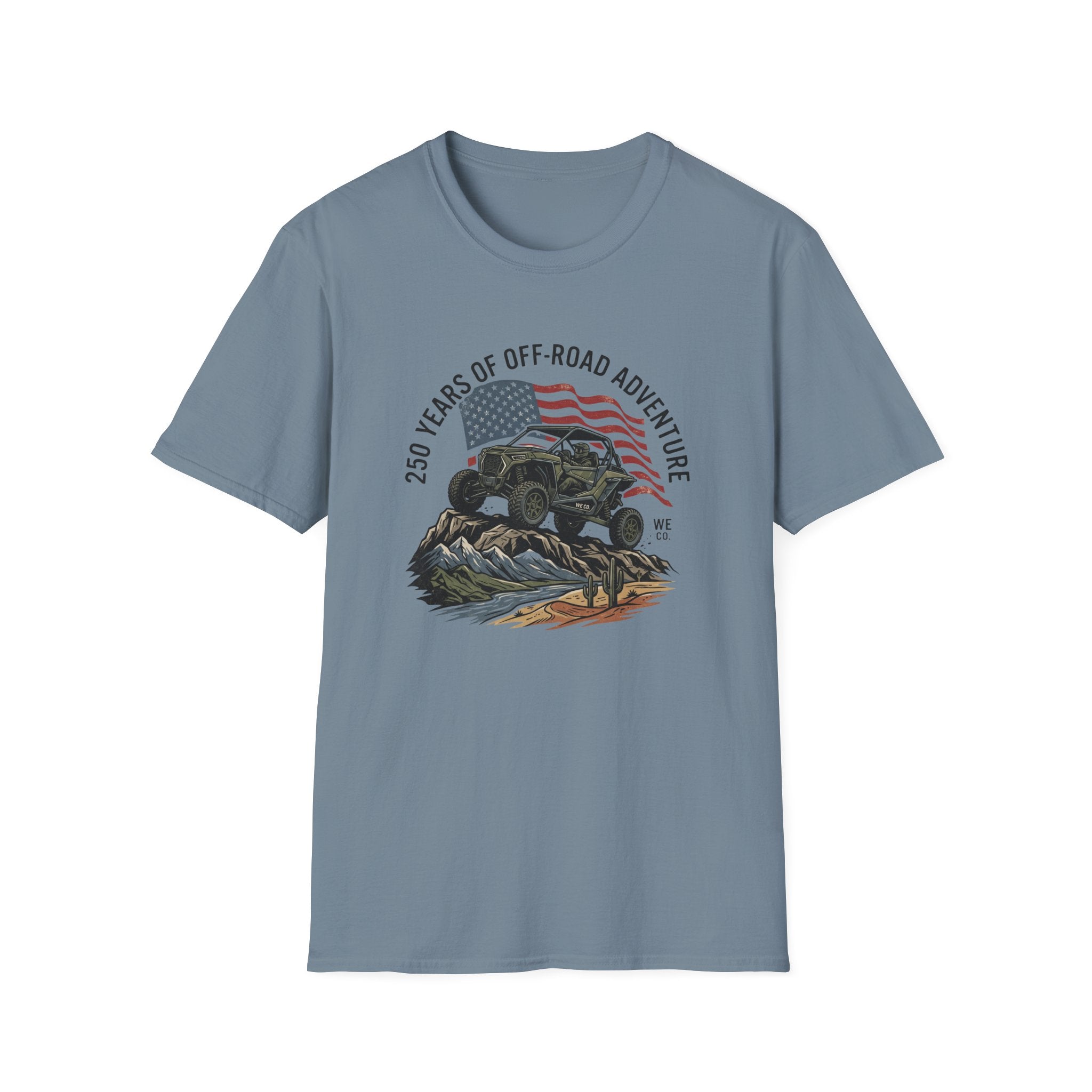 Off-Road Adventure ATV — "250 Years of Off-Road Adventure" Patriotic UTV Tee