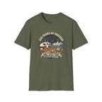 Camping Camper — '25 Years of Freedom' Vintage Outdoor Tee
