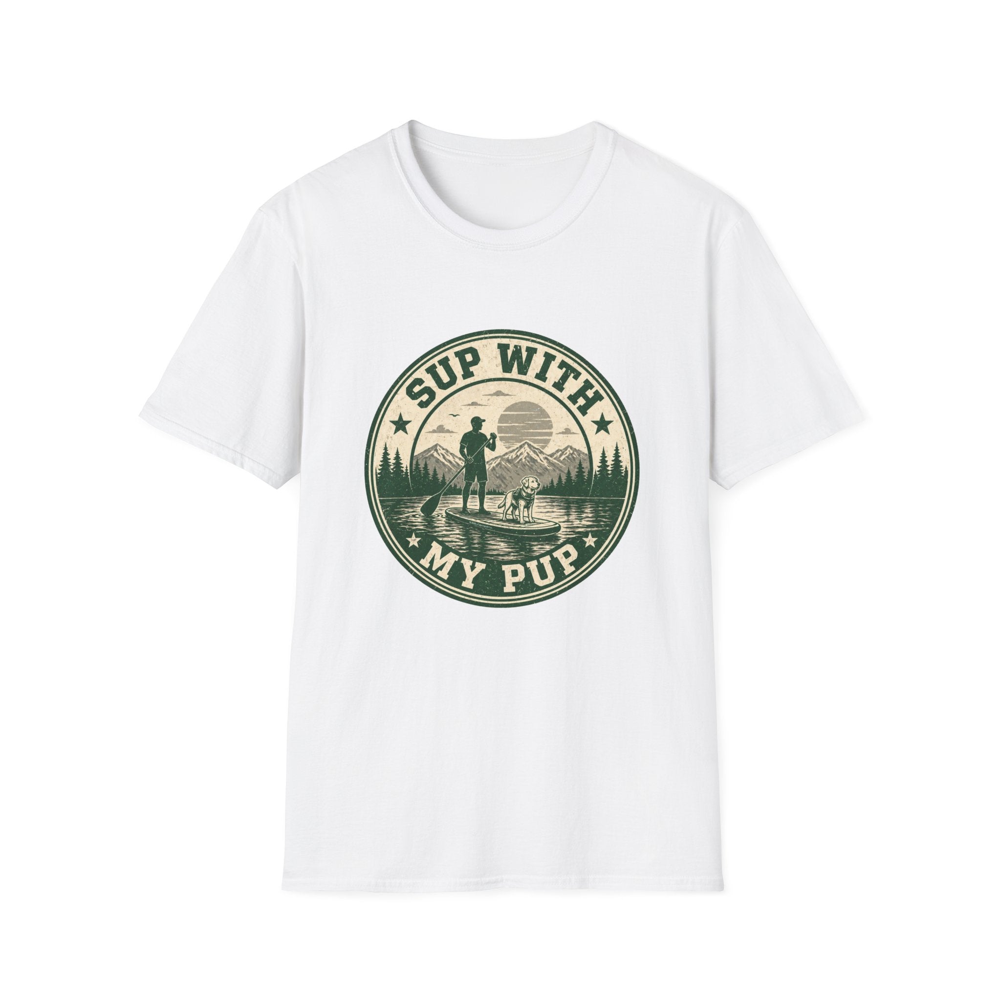 "Sup With My Pup" Outdoor Dog Lover Tee