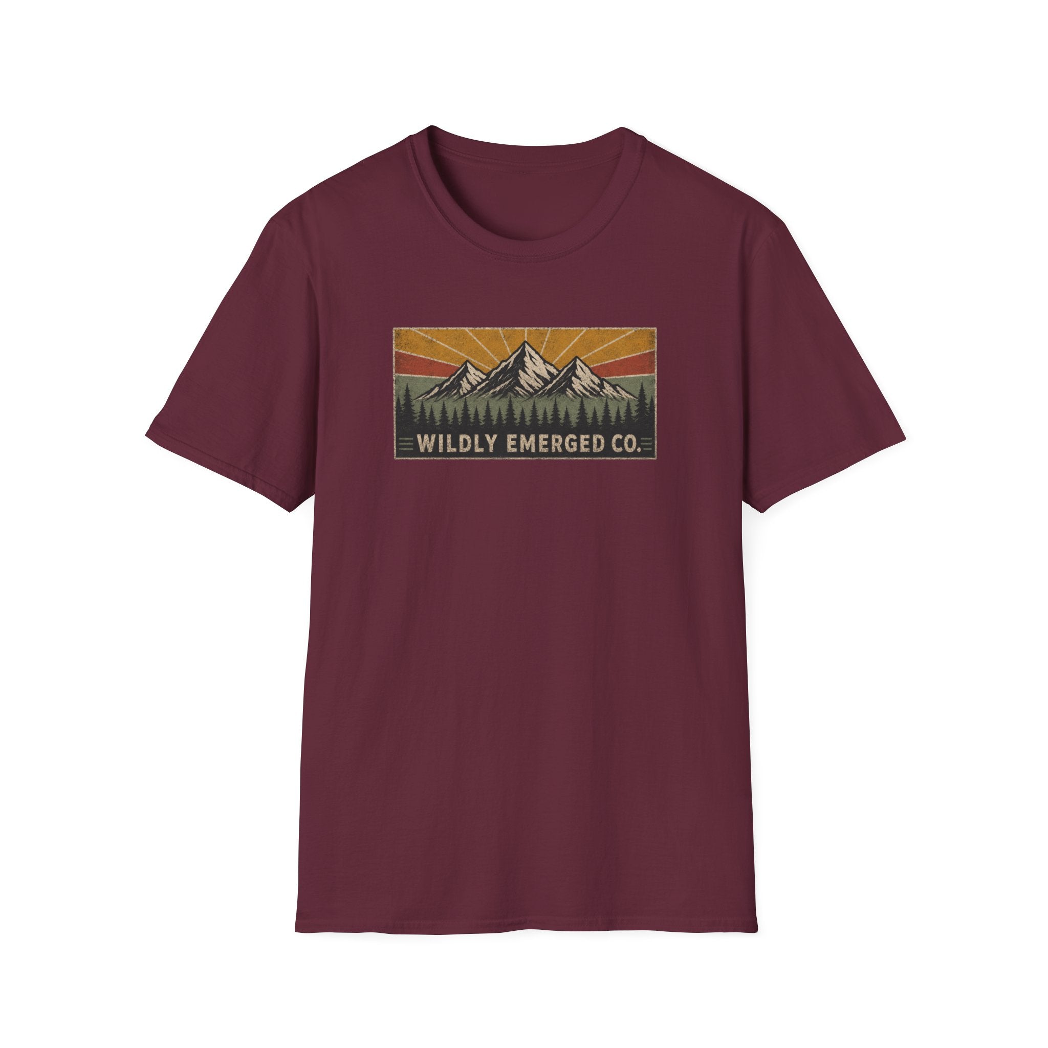 Mountain Sunset — Wildly Emerged Co. Vintage Outdoor Tee