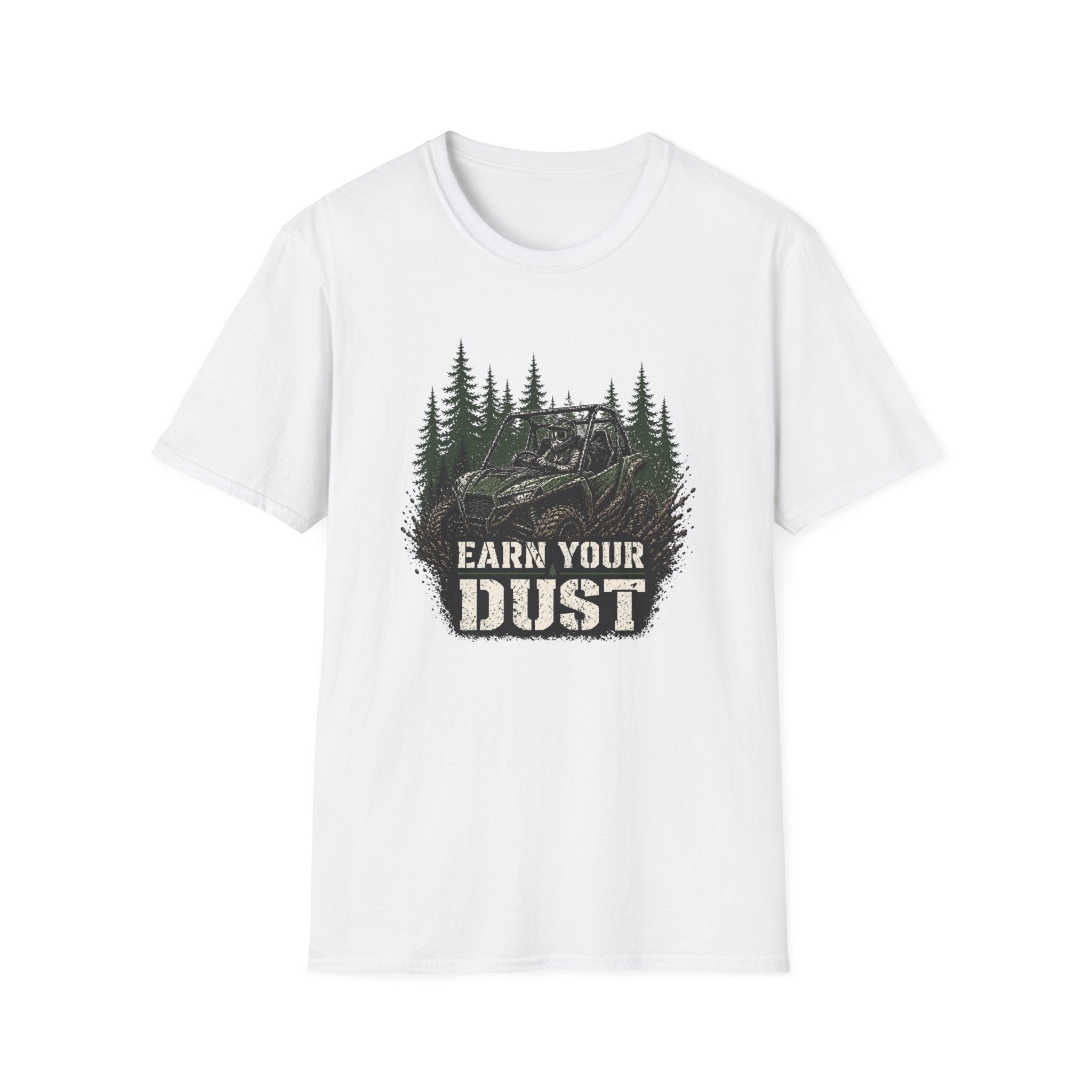 Off-Road UTV — "Earn Your Dust" Forest Adventure Tee