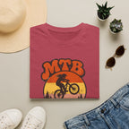MTB Soul Mountain Bike — Retro Sunset Trail Rider Tee