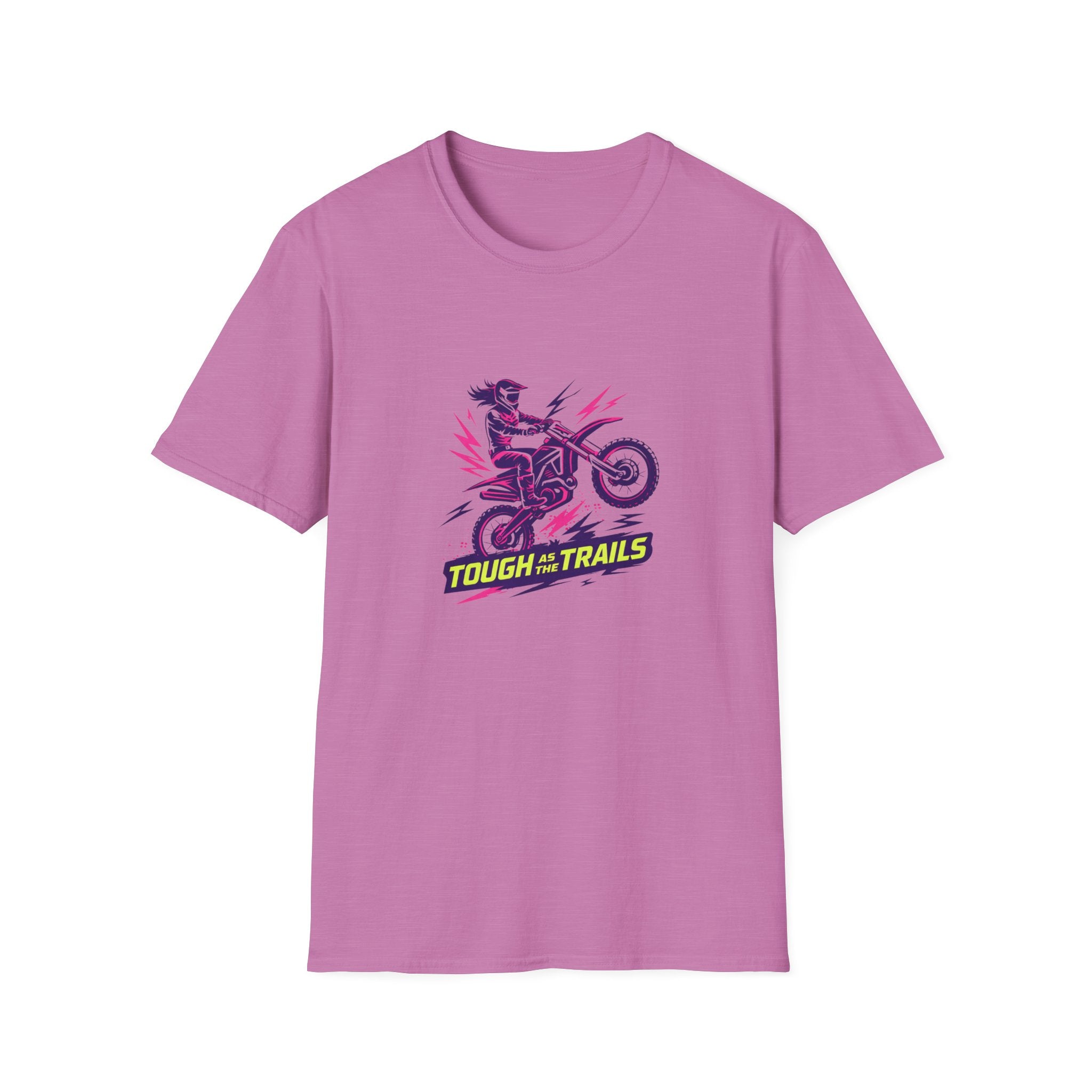 Motocross Dirt Bike — "Tough on the Trails" Racing Tee