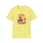 "Hooked on the Horizon" Sunset Angler Tee