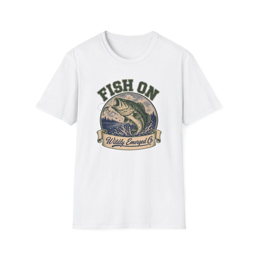 Fish On — Vintage Bass Fishing Tee
