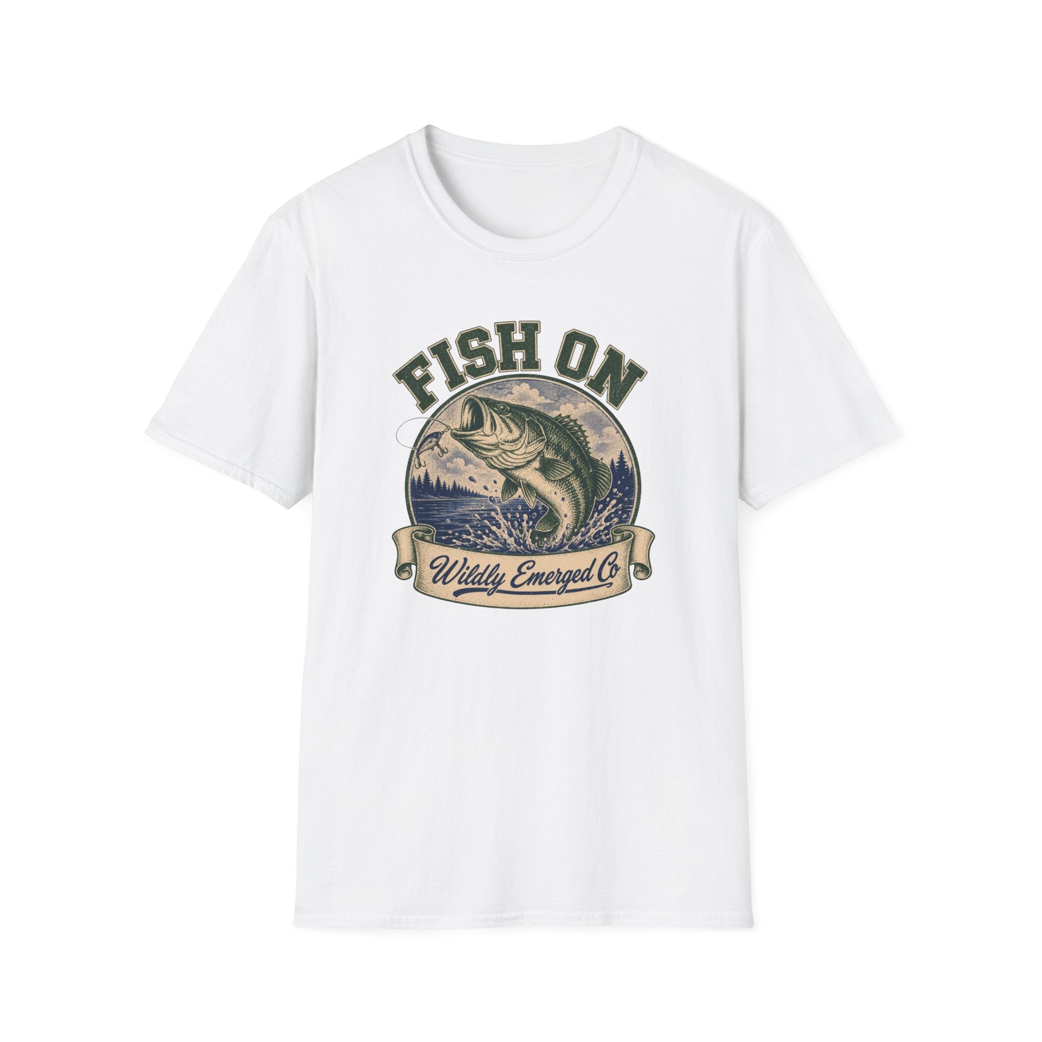 Fish On — Vintage Bass Fishing Tee