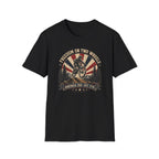 Freedom on Two Wheels Motorcycle — Vintage Rider Graphic Tee