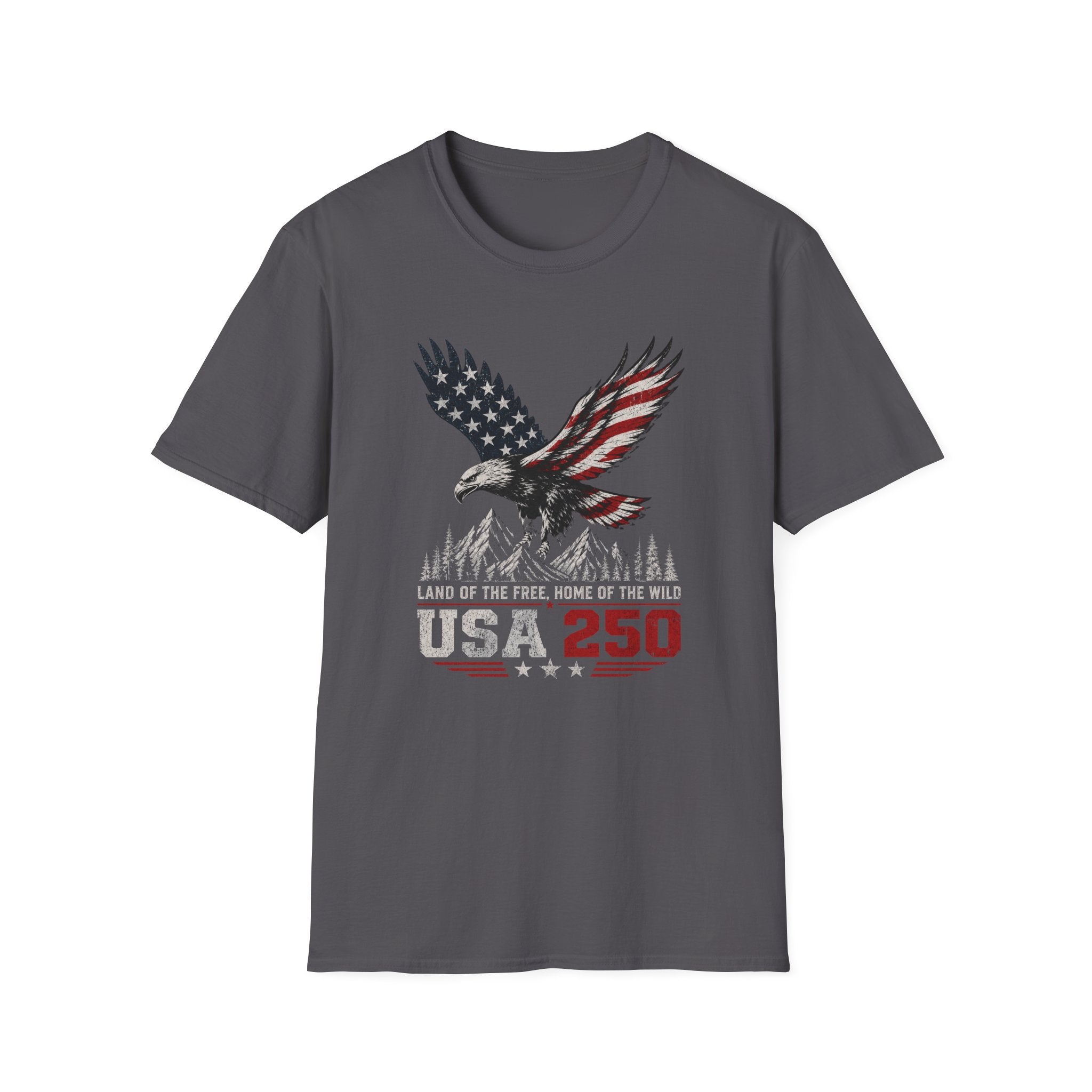 Patriotic Eagle — USA 250 "Land of the Free" Tee