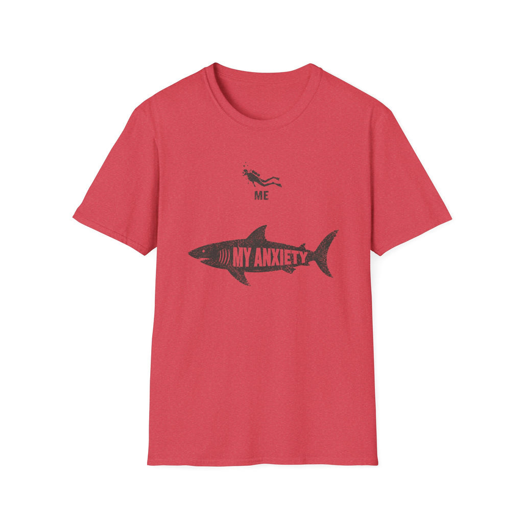 'Me' Diver vs. My Anxiety Shark T-Shirt
