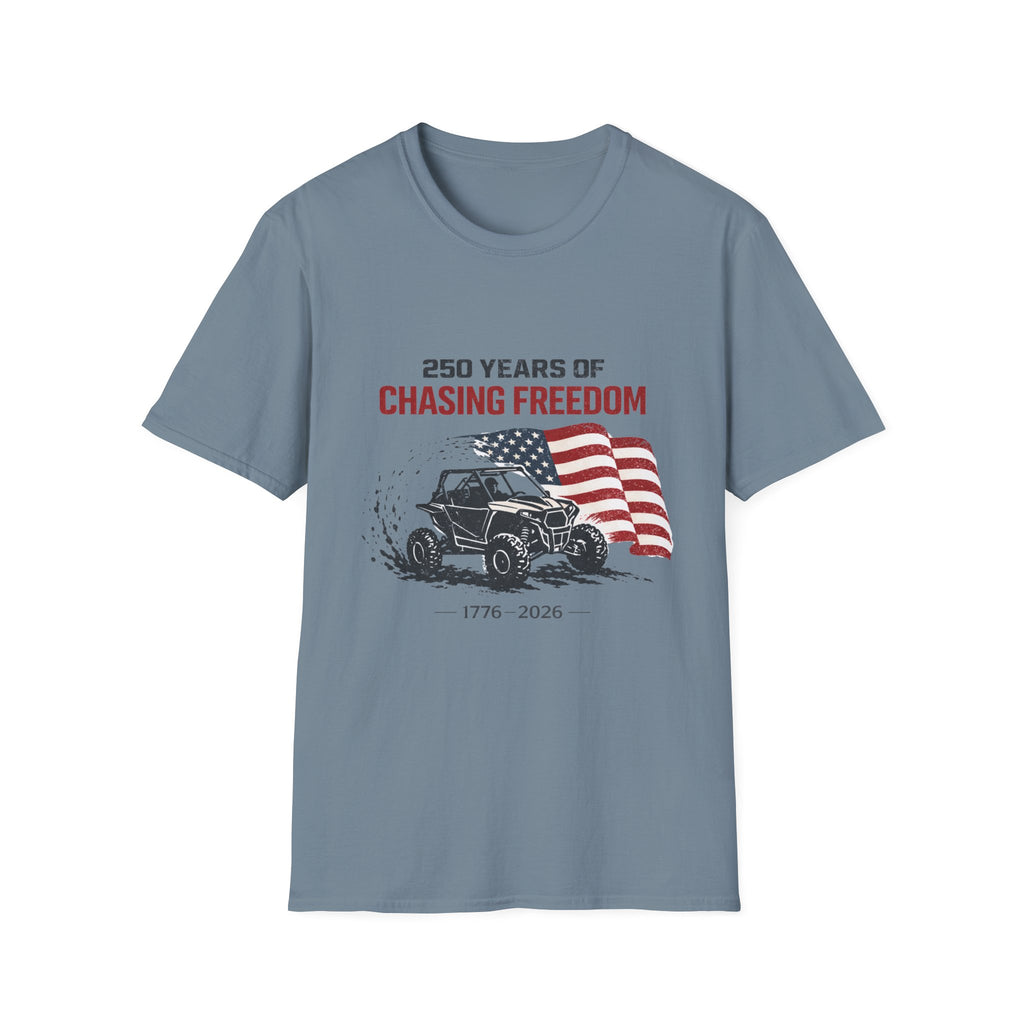 250 Years of Chasing Freedom — 1776–2026 American Flag Off-Road Design