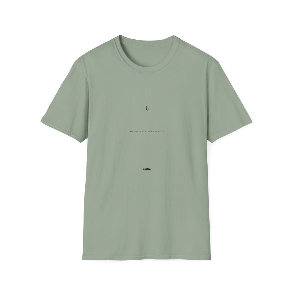 Minimalist Fishing – “The Distance Between Us” Graphic Tee