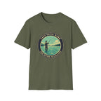"Cast Until Dark" Vintage River Angler Tee