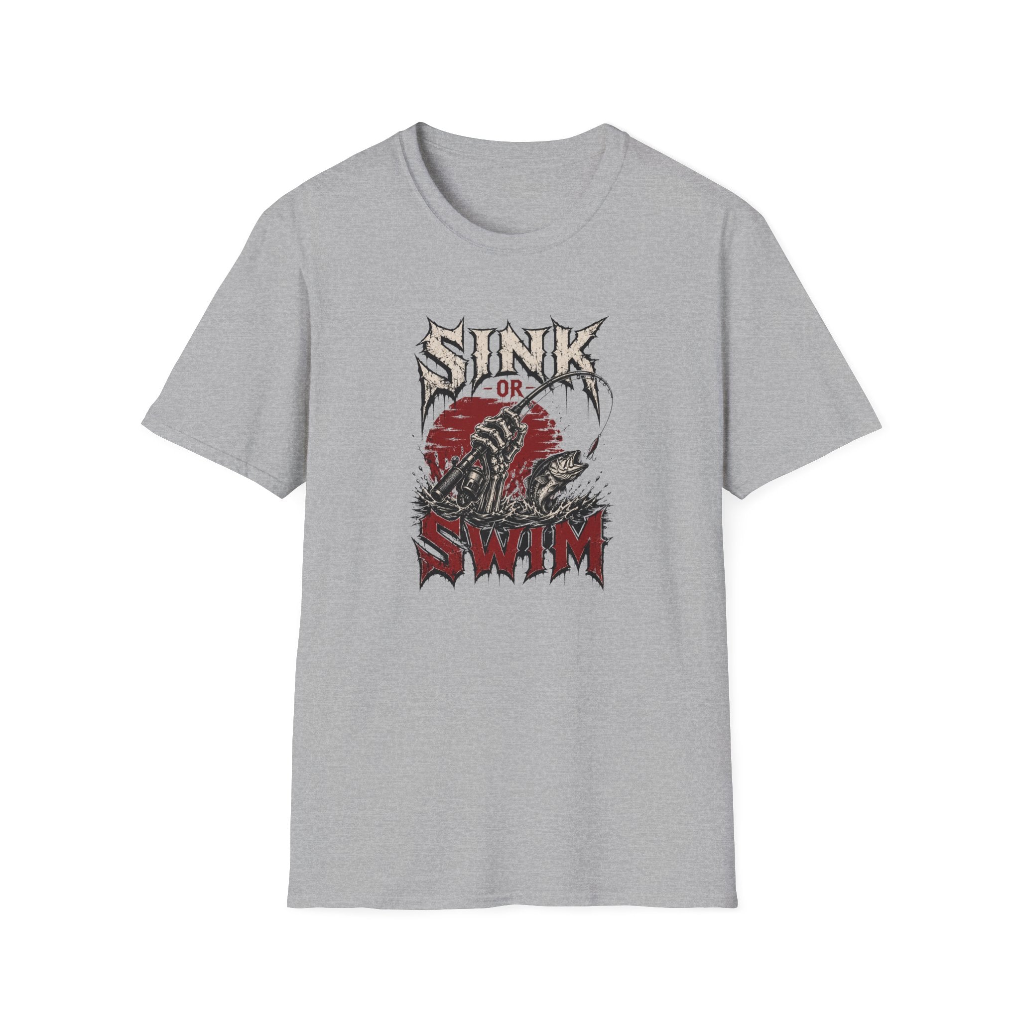 Sink or Swim — Vintage Skull & Anchor Surf Punk Tee