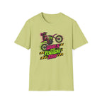 Girls Are Tough Too Motocross T-Shirt