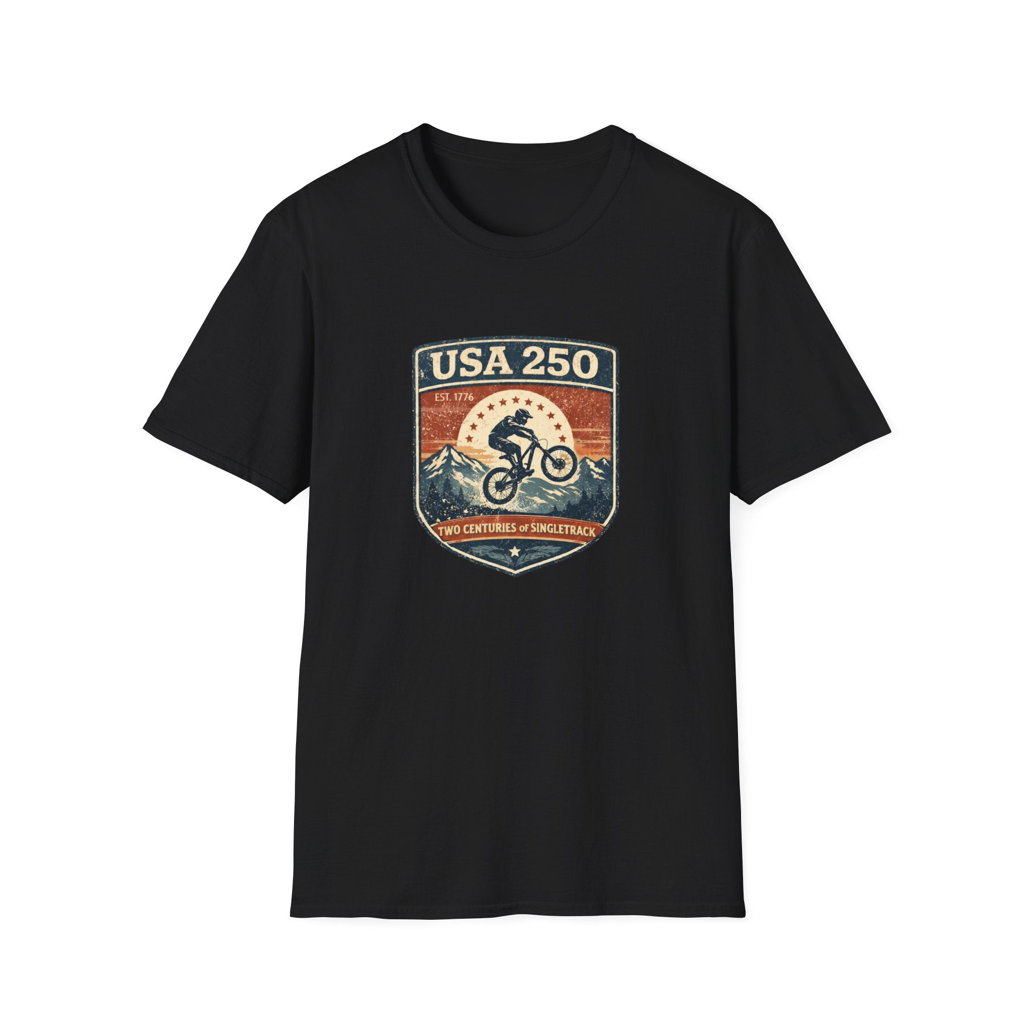 USA 250 Dirt Bike  — Vintage Motorcycle Riding Tee