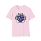 Adventure Helmet— "The Adventure Awaits Beyond the Road" Motorcycle Tee