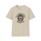 'The Trail Is Calling, Must Go' Vintage Mountain Helmet Tee
