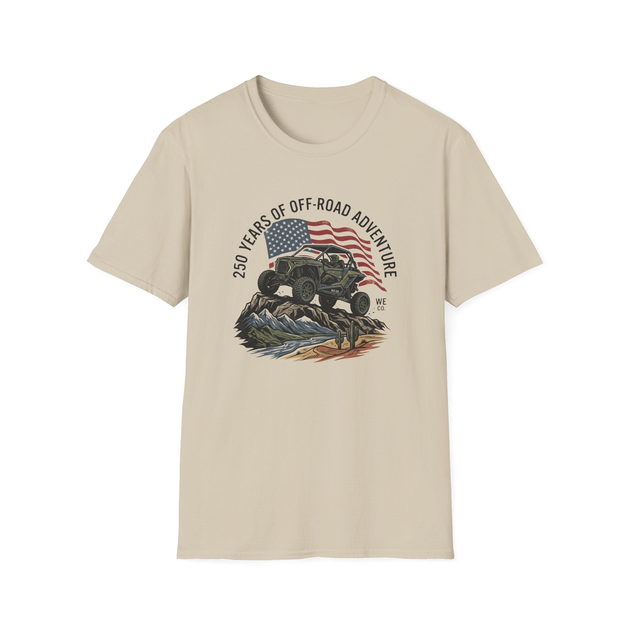 Off-Road Adventure ATV — "250 Years of Off-Road Adventure" Patriotic UTV Tee