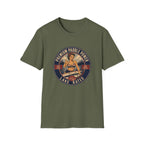 Paddle Power — Vintage Lake Rated Paddleboarding Graphic Tee