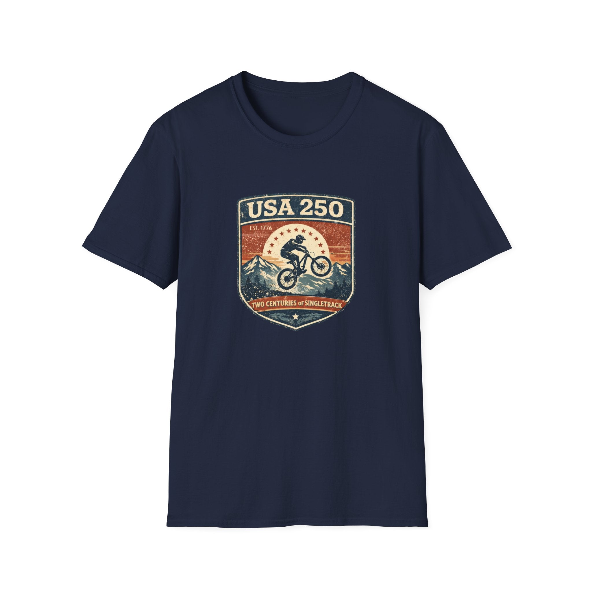 USA 250 Dirt Bike  — Vintage Motorcycle Riding Tee