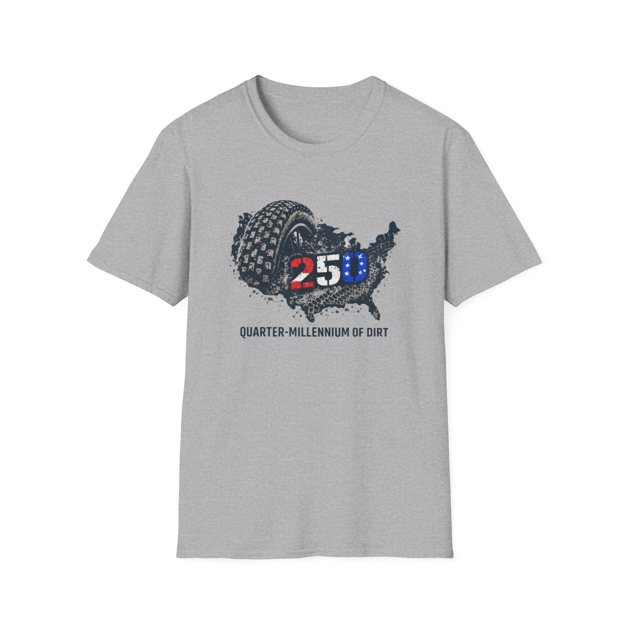 Quarter-Millennium of Dirt 250 USA — Off-Road Racing Patriots Tee