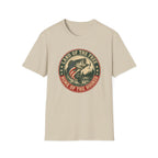 Land of the Free Fishing — "Home of the Hooked" Patriotic Bass Tee