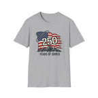 250 Years of Shred — Vintage American Flag Guitar Tee