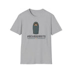 Bear Burrito T-Shirt — Cute Sleeping Bear Swaddle Graphic Tee