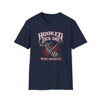 "Hooked on a Sick Day" - Fishing Graphic Tee