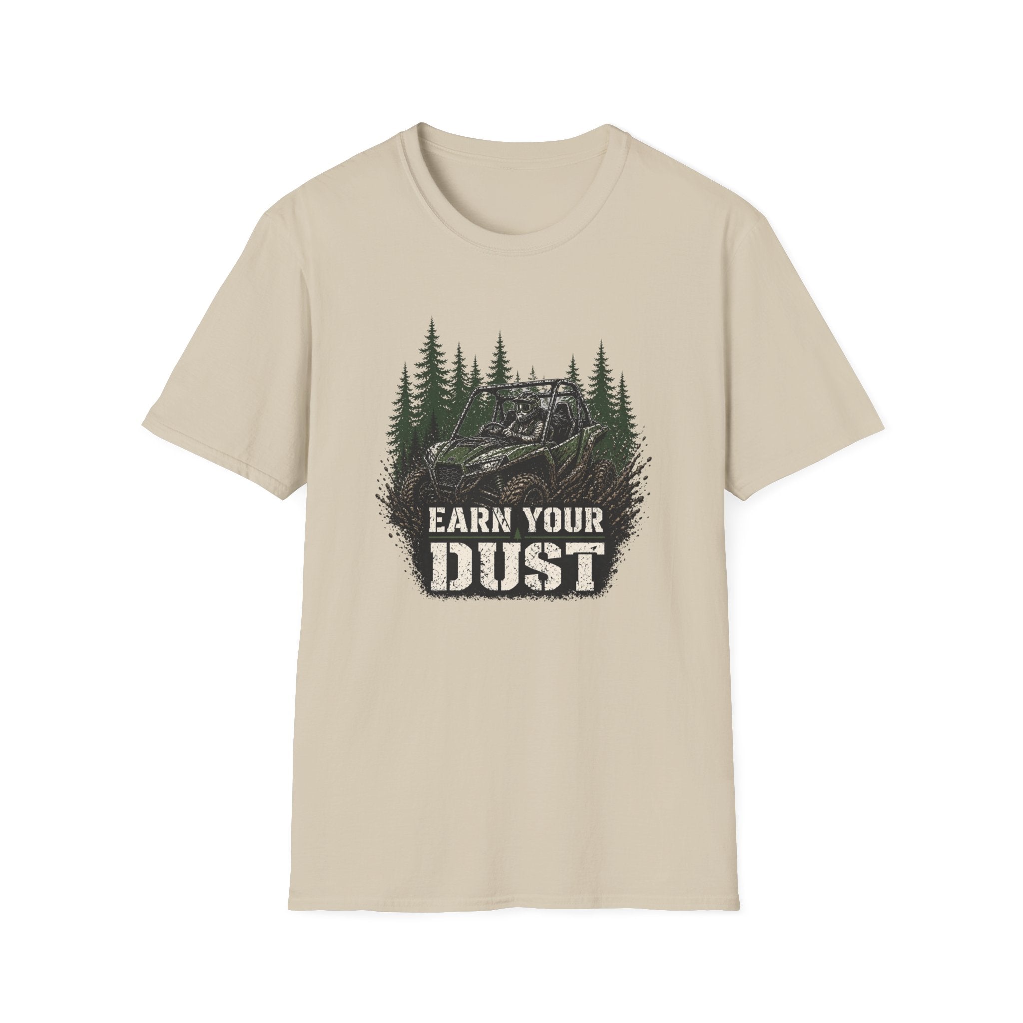 Off-Road UTV — "Earn Your Dust" Forest Adventure Tee