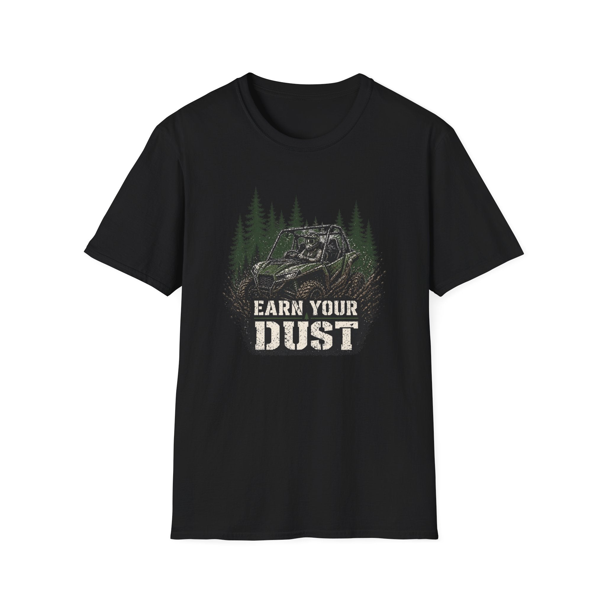 Off-Road UTV — "Earn Your Dust" Forest Adventure Tee