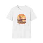 "Hooked on the Horizon" Sunset Angler Tee