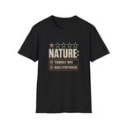 "Nature: 1-Star" Funny Camping T-Shirt