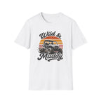 Wild & Muddy Off-Road T-Shirt — Vintage Sunset UTV ATV Tee for Outdoor Adventure Lovers