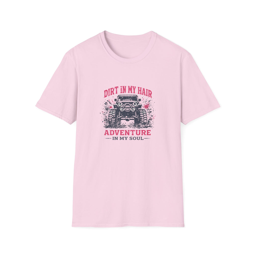Dirt In My Hair Adventure — Off-Road Jeep Graphic Tee