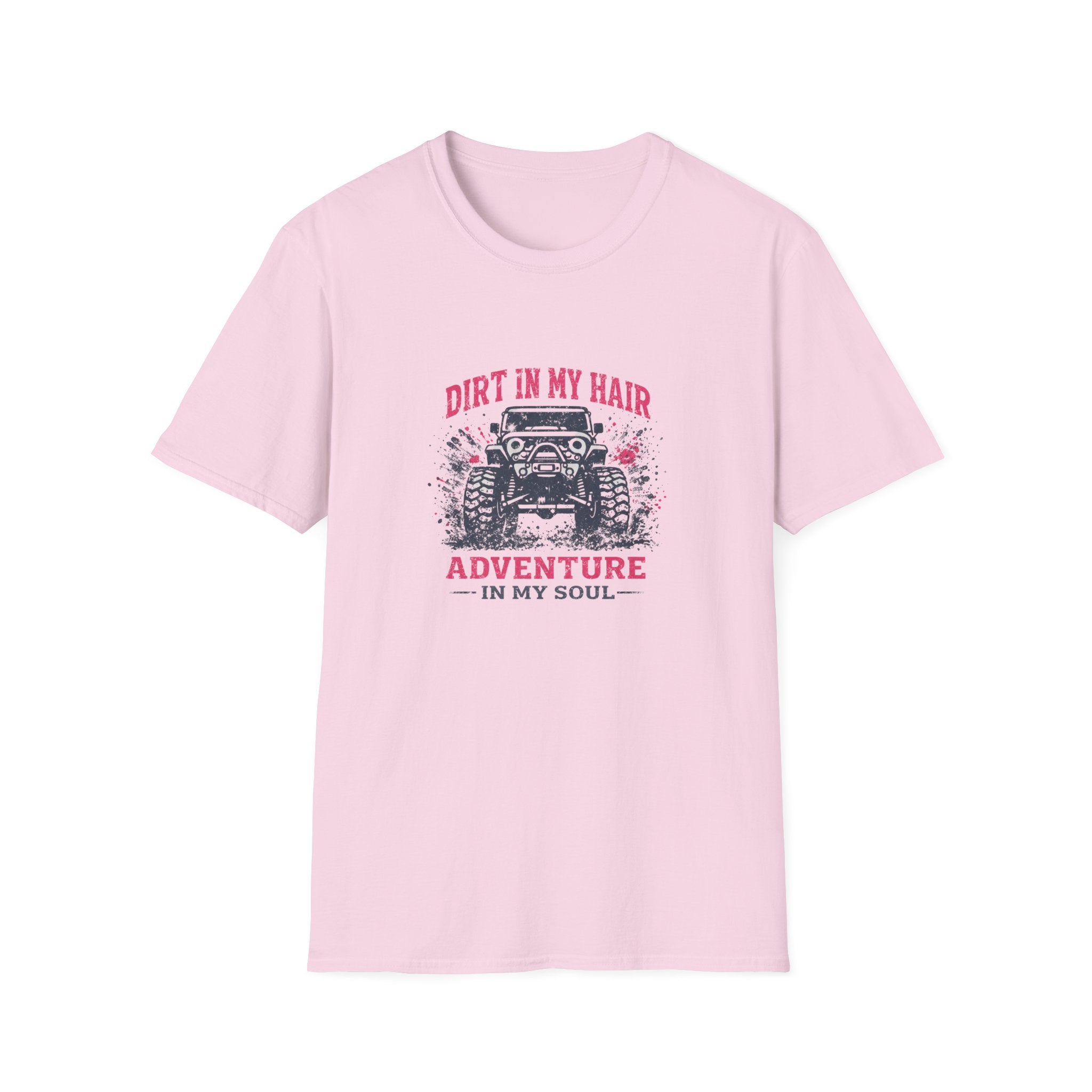 Dirt In My Hair Adventure — Off-Road Jeep Graphic Tee