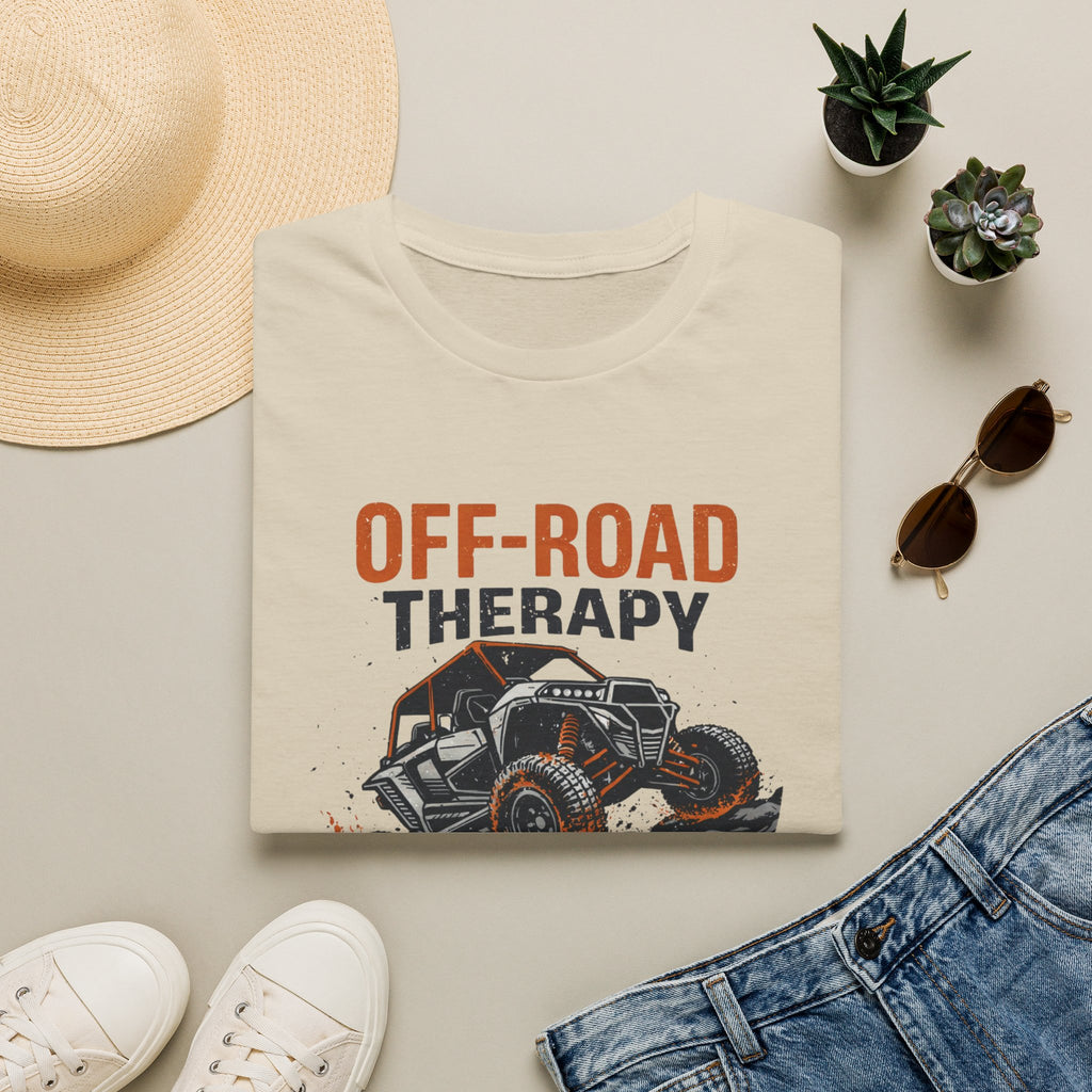 Off-Road Therapy — "Pavement Ends Here" ATV/UTV Graphic Tee