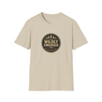 Wildly Emerged Co. Vintage Adventure T-Shirt — Outdoor Forest Logo Tee