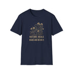 "Nature Heals but it also has bears and no Wi‑Fi" T‑Shirt
