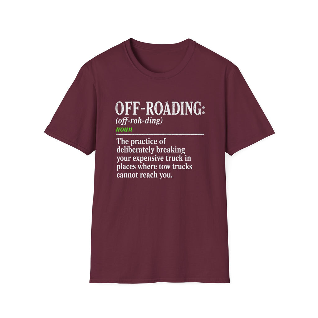 Off-Roading Definition T-Shirt
