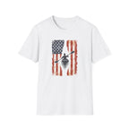 American Kayak Flag — Patriotic Kayaking Tee for Outdoorsmen