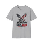 Patriotic Eagle — USA 250 "Land of the Free" Tee