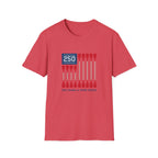 Rowing 250 Years – '250 Years of Pure Stoke' Patriotic Oar Tee