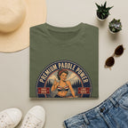 Paddle Power — Vintage Lake Rated Paddleboarding Graphic Tee