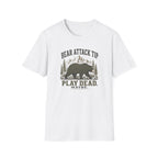 Bear Attack Tip — “Play Dead. Maybe.” Outdoor Hiking Shirt