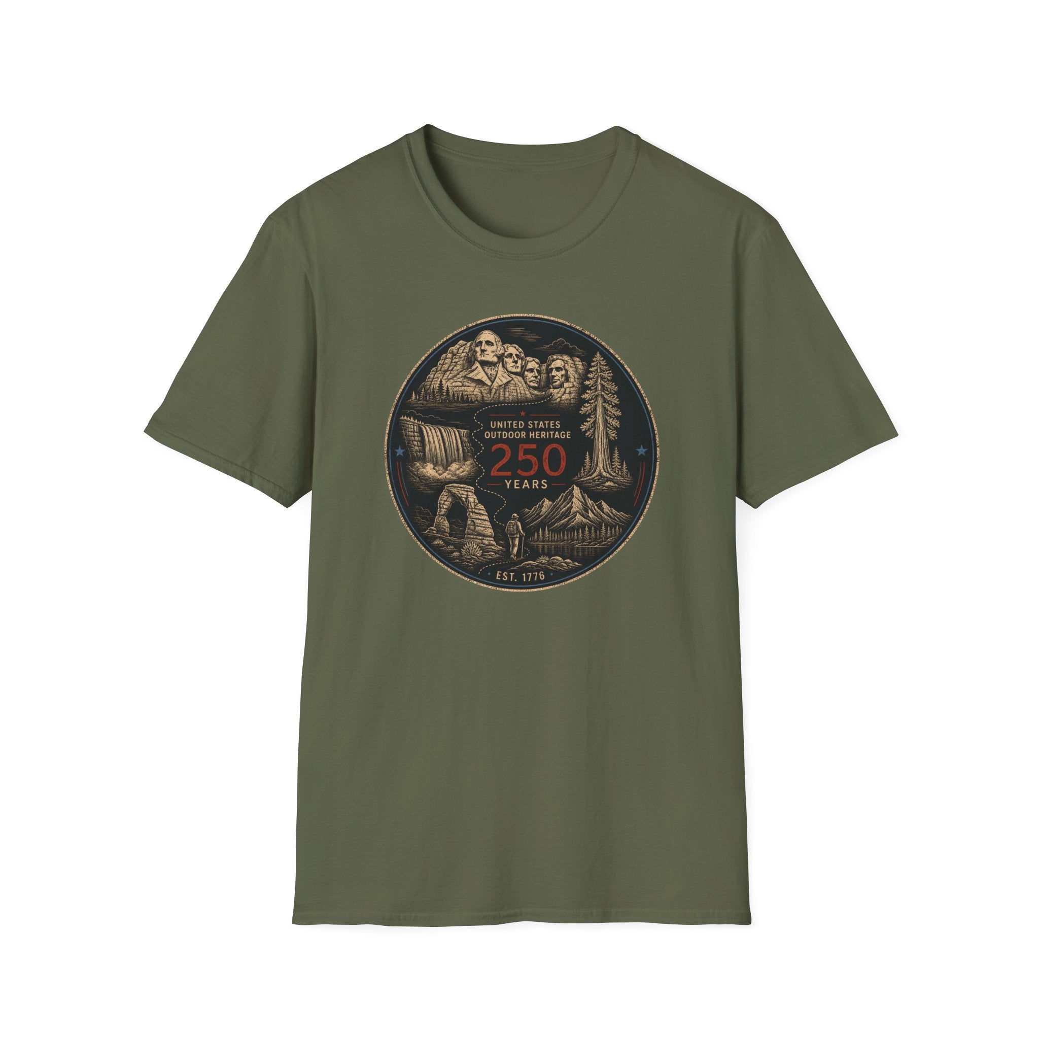 250 Years Outdoor Heritage — Mount Rushmore National Parks Design