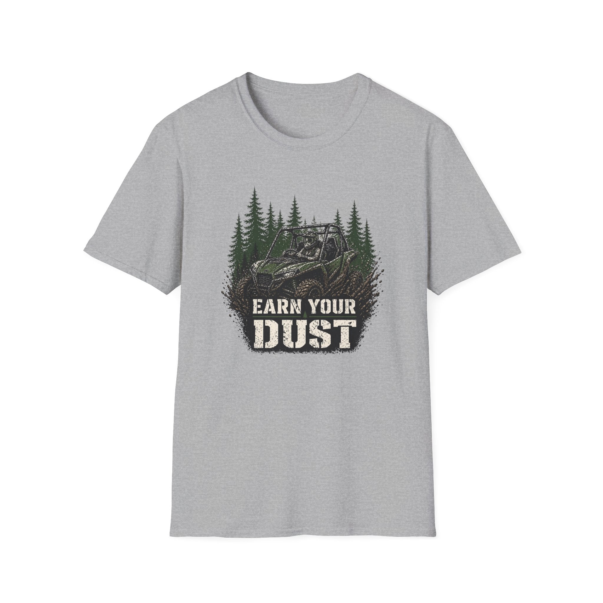 Off-Road UTV — "Earn Your Dust" Forest Adventure Tee