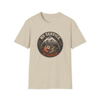 No Service No Problem — Adventure Compass Mountain Graphic Tee
