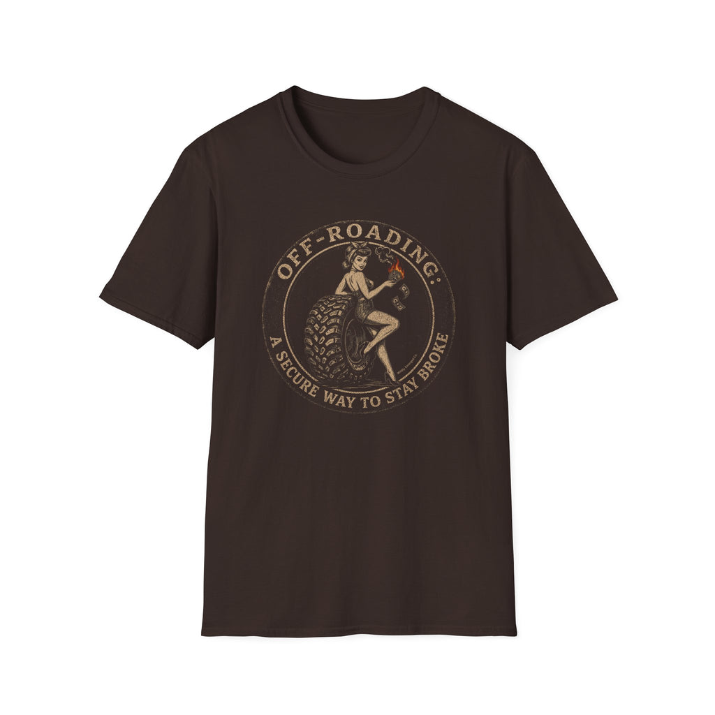 Off-Roading Vintage Graphic — 'Off-Roading A Better Way To Stay Broke"